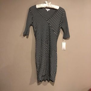 NWT 🎀 Candies striped body con dress sz M